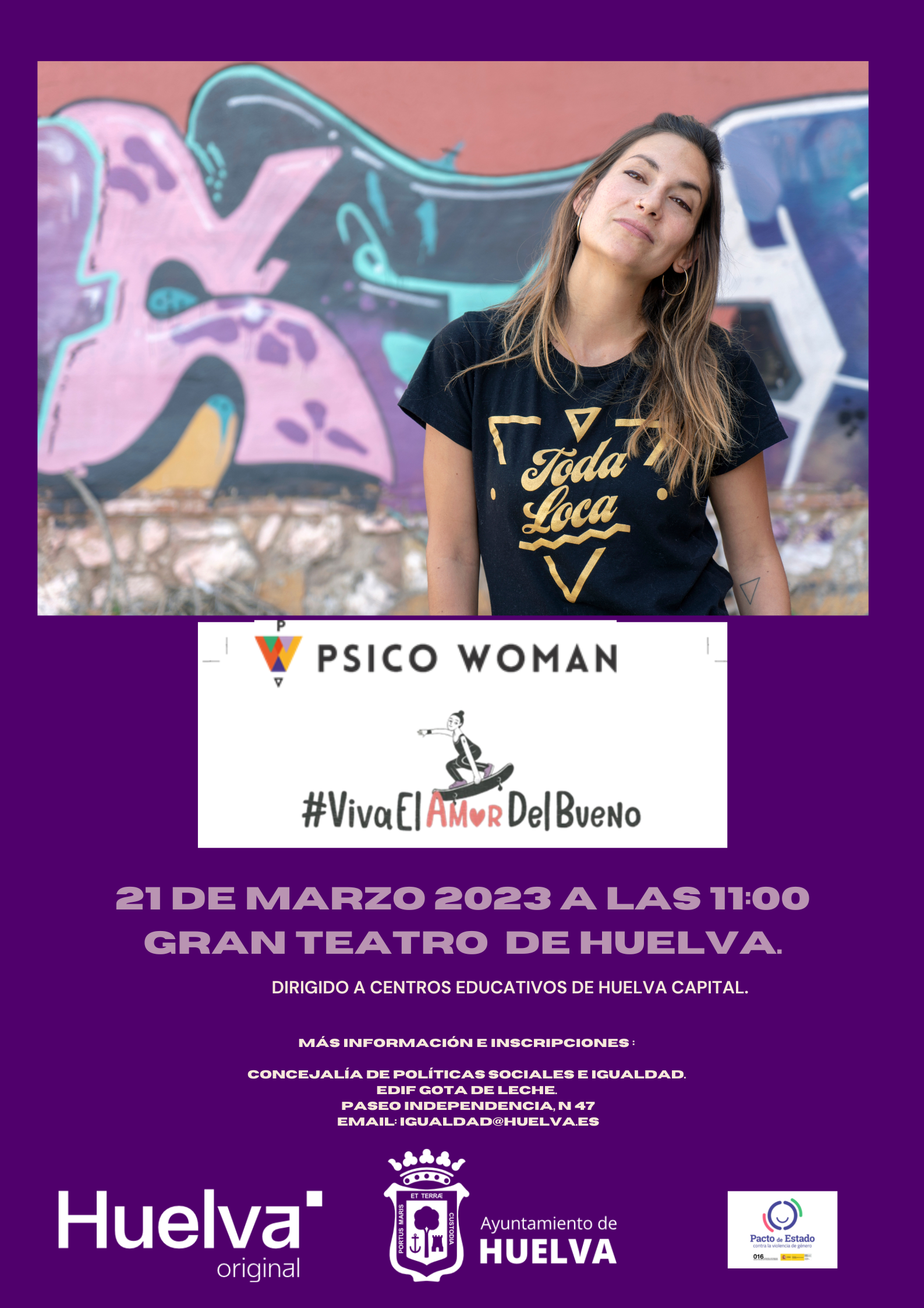 Lee más sobre el artículo TEATRO «VIVA EL AMOR DEL BUENO» DE PSICOWOMAN