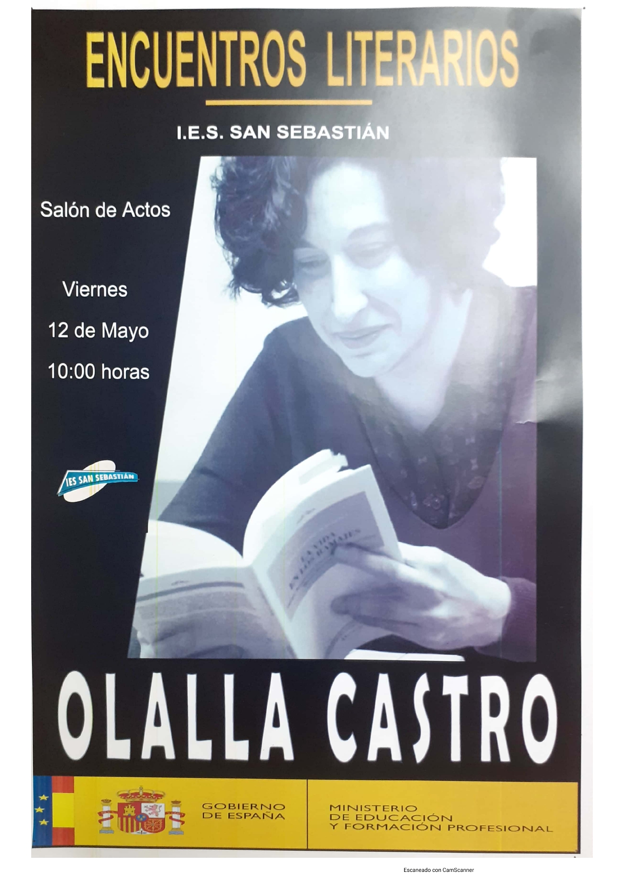 En este momento estás viendo Encuentros Literarios con Olalla Castro